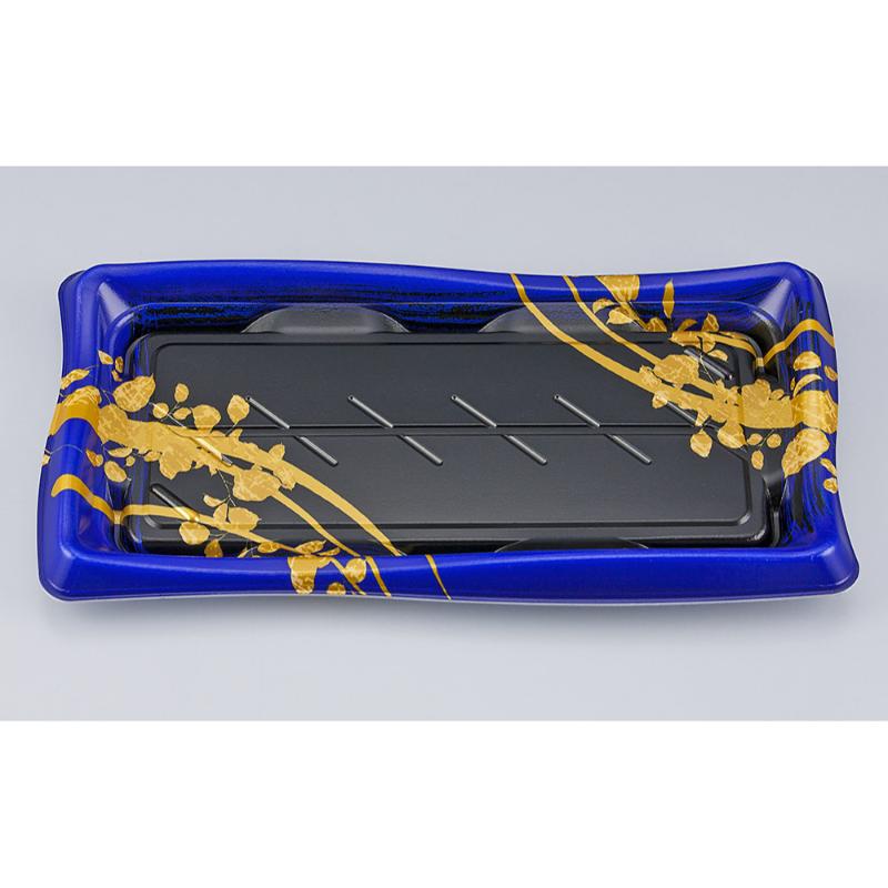 【600枚】寿司容器 SF瀬戸波26 綾糸青本体 シーピー化成 00766320