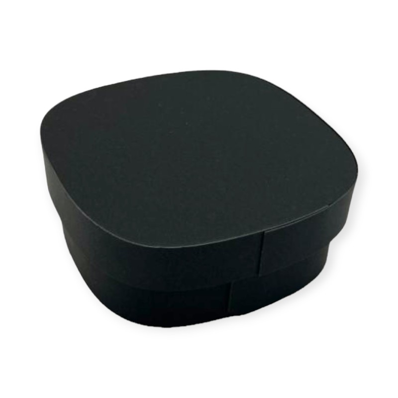 【288枚】弁当容器 三味胴ミニ ブラック 山田曲物 00768191