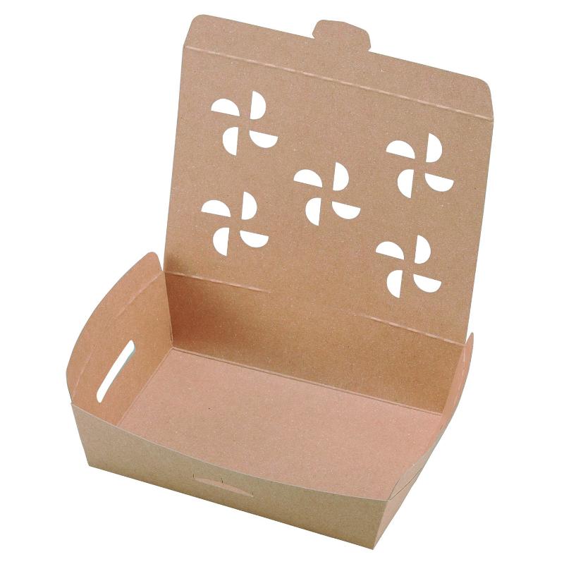 【450枚】フルーツ容器 紙ベジ 16-12(42) クラフト FSL エフピコチューパ 00768814