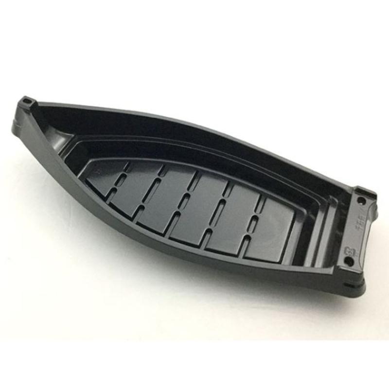 【240枚】刺身容器 千石舟(中)本体 黒 ニシキ 00768875