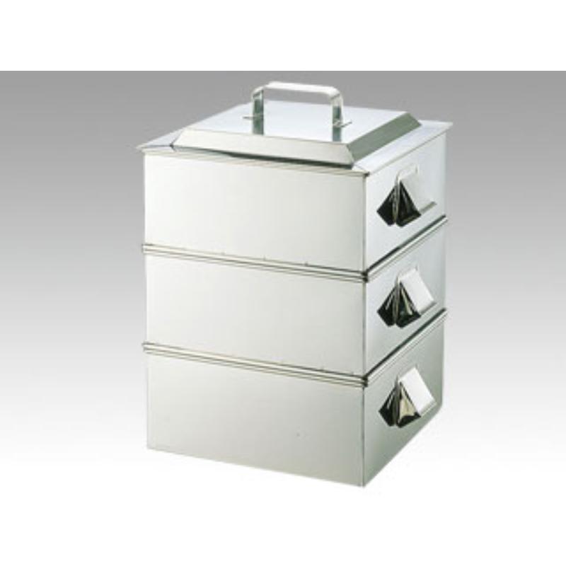 【1個】中華用品 SA21-0業務用角蒸器 2段36cm 00769587