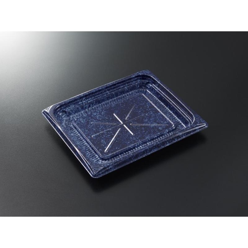 【1600枚】軽食容器 CT葵 15-13A せとDB-BK 身 中央化学 00770207