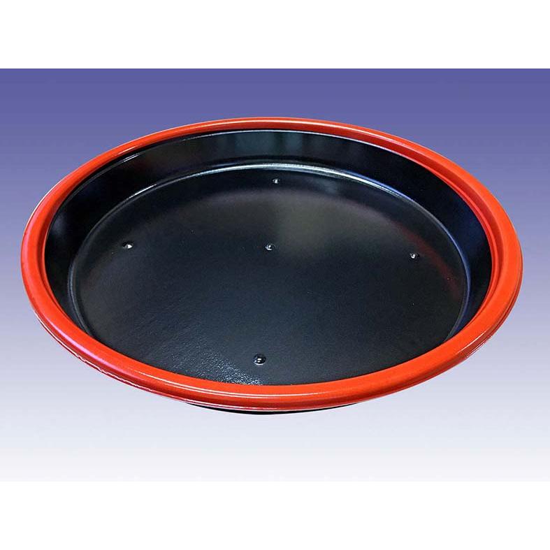 【160枚】寿司桶 丸桶-5本体フチ朱K デンカポリマー 00775832