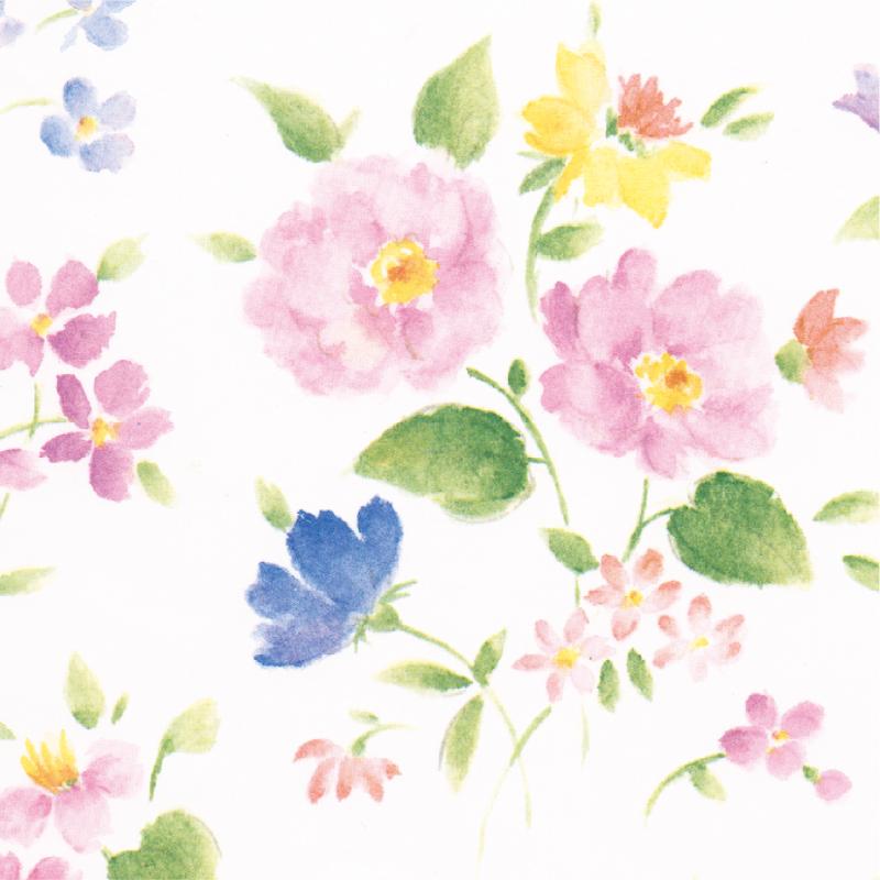 【1袋】ギフト資材 49-2521 包装紙 花づくし 全判 50枚入 ササガワ 00778060