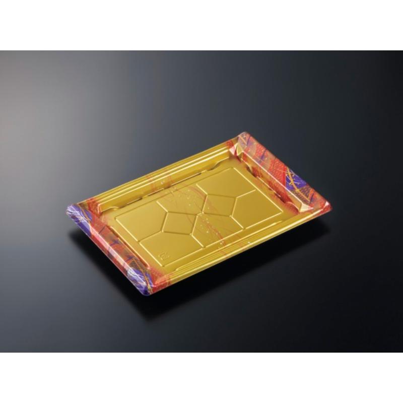 【300枚】刺身容器 CF宴角 30-20 華やぎV-BK 身 中央化学 00781791