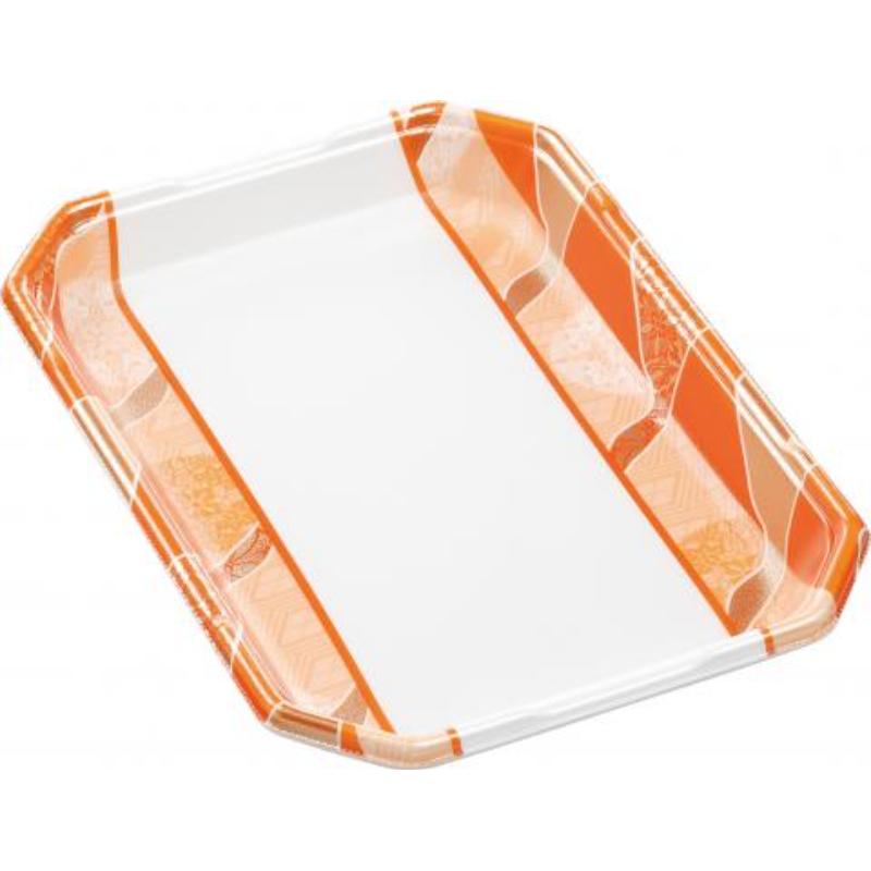 肉や魚のパックに最適の汎用トレーに「価値」と「鮮度」をW訴求できる柄となります。盛り付けのメインは白地で中身が映えます。サイズ：273×200×30mm材質：PSP重量：9.2g原産国／製造国：日本シリーズ名：しゃぶしゃぶ商品コード0076...