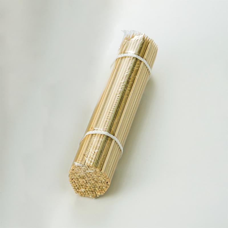 【1束】竹串 雅 丸串φ2.5mm 200本シュリンク巻き 20cm 萬洋 00782902