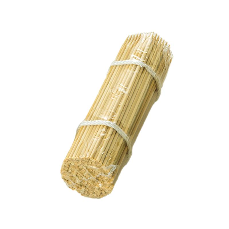 【1束】竹串 雅 丸串φ2mm 200本シュリンク巻き 12cm 萬洋 00782907