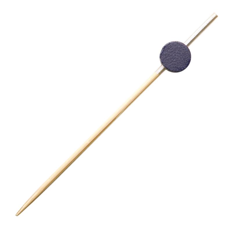 【1組】竹串 かんざし串(紺) 12cm 100本入 萬洋 00782977