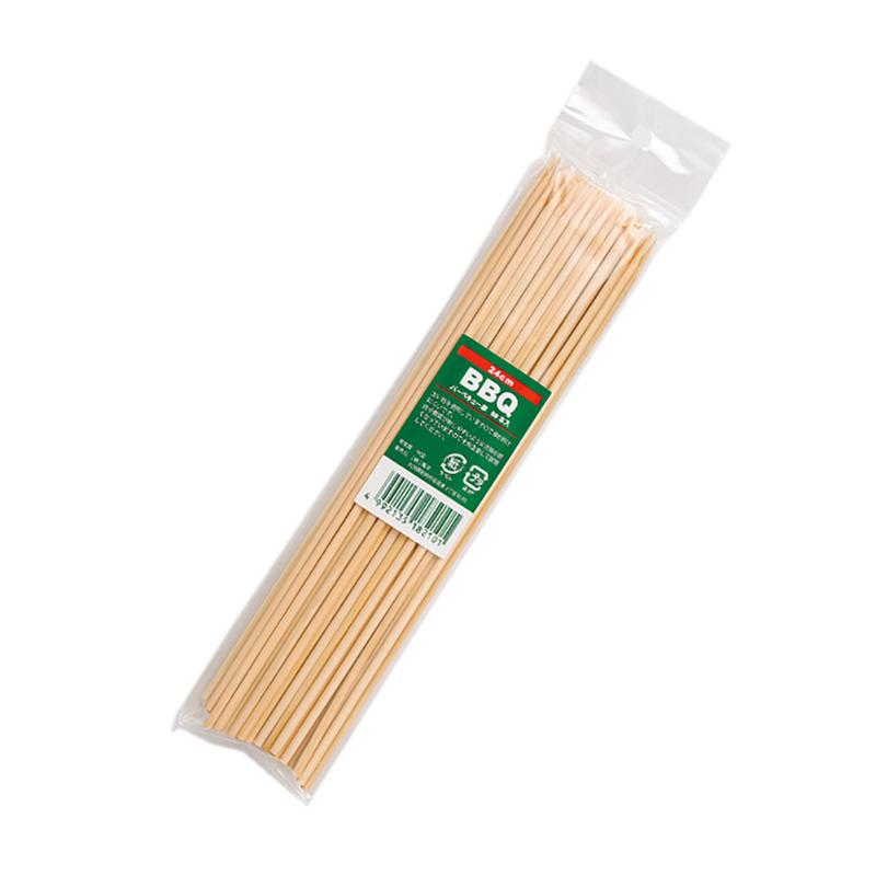 【1袋】竹串 バーベキュー串 24cm 50本入 萬洋 00782988
