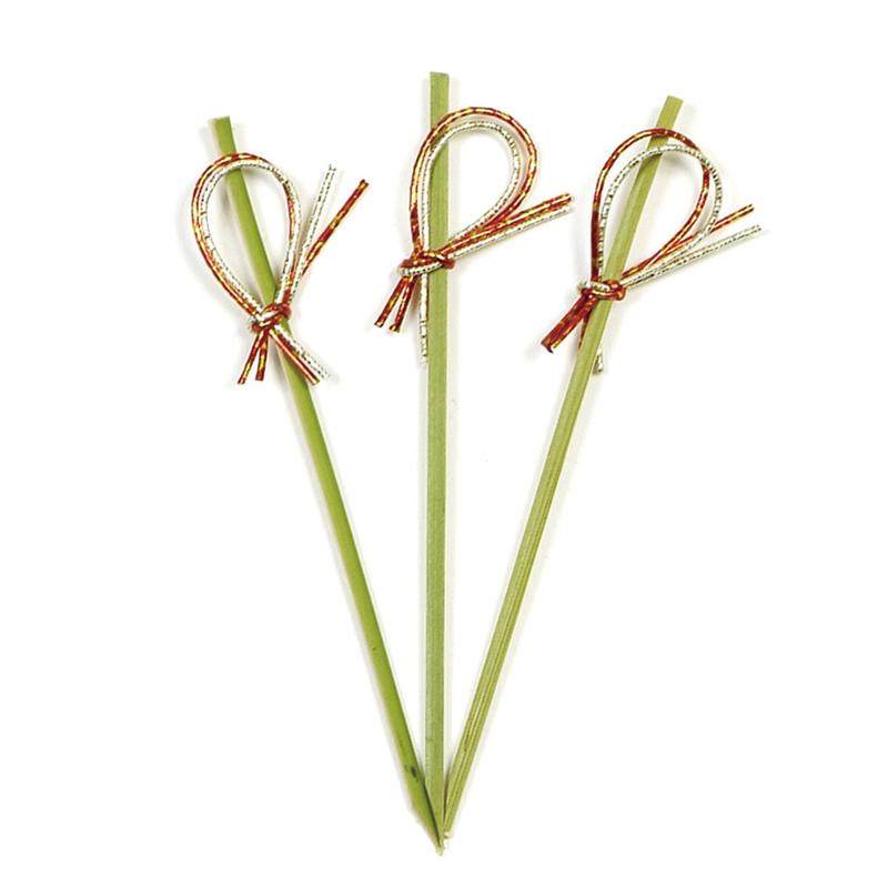 【1組】竹串 京串 壱(赤) 7cm 50本入 萬洋 00783081