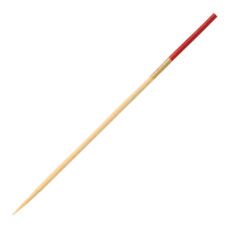 Bamboo Skewers - 【1組】竹串 2色かんじょう串(金・赤) 9cm 100本入 萬洋 00783108