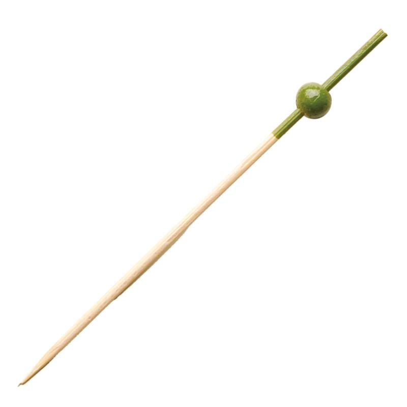 【1組】竹串 南天串(緑) 9cm 100本入 萬洋 00783181