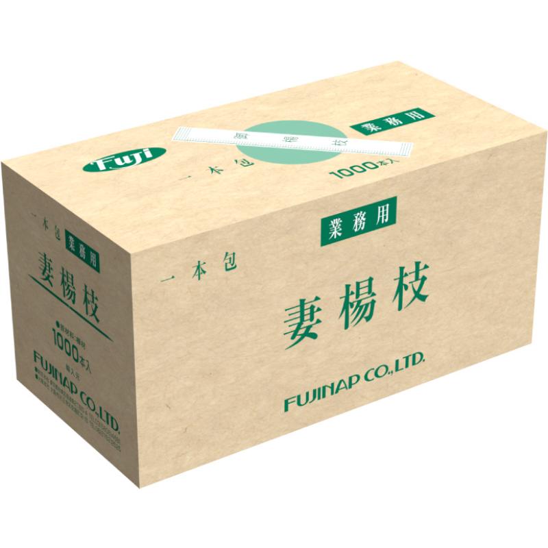 プロステアウトレットの【50000本】爪楊枝 フジ袋入妻楊枝(英文)6cm 尚美堂 00784023｜アングル2