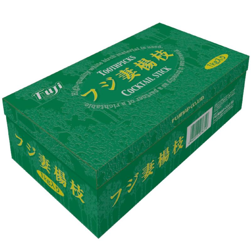 Chopsticks - 【20箱】爪楊枝 フジ妻楊枝箱入り1kg 6cm 尚美堂 00784060