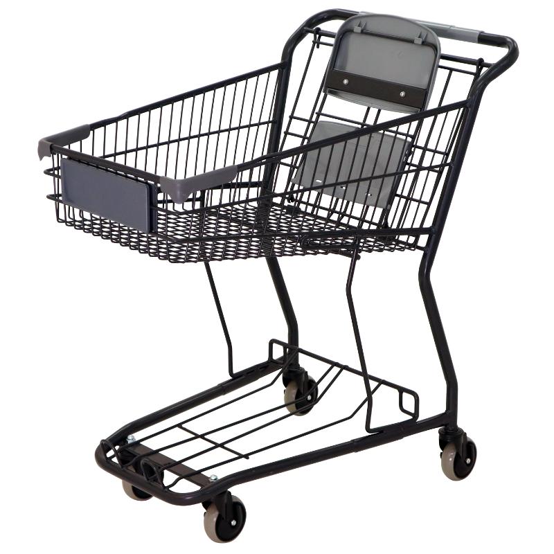 【1台】売場備品 バスケットカートVC-903C スーパーメイト 00787431