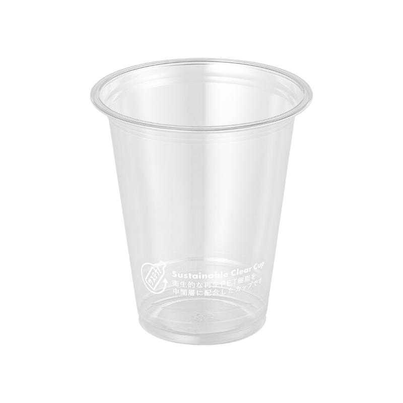樂天商城 - 【20袋】プラコップ VFBサステナブルクリアーカップ マーク付 370ml 50P サンナップ 00787812