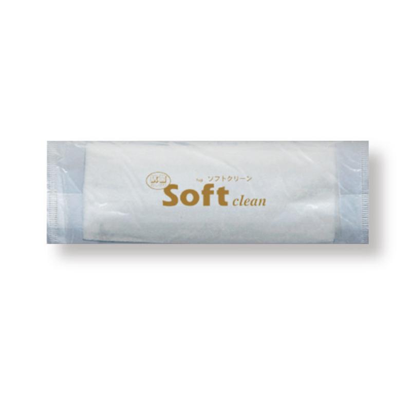 【1600枚】不織布おしぼり ソフトクリーン 平型 尚美堂 00788102