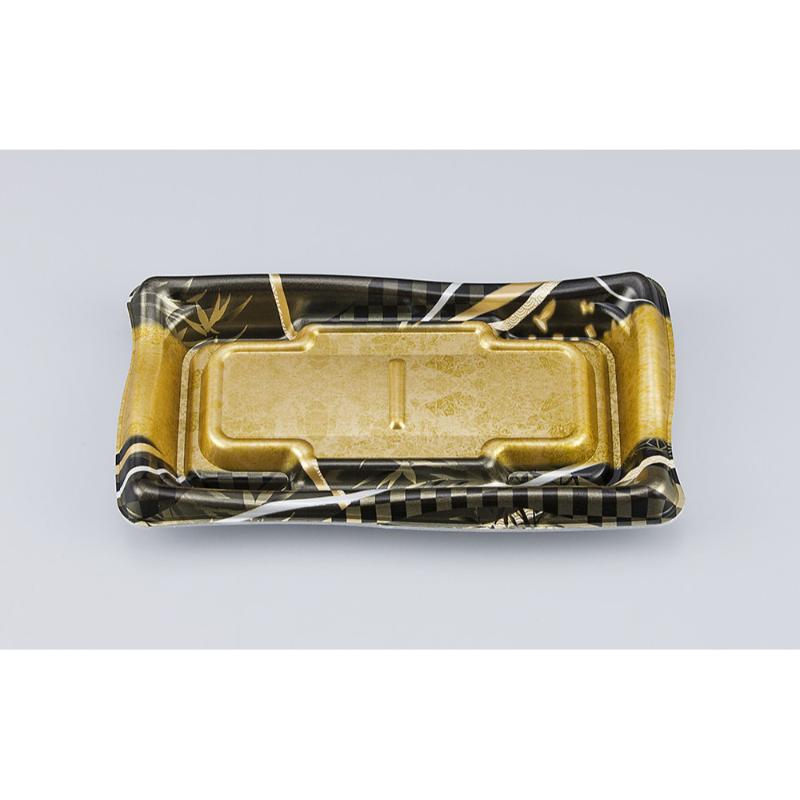 【1200枚】刺身容器 SF瀬戸盛20-11 紬舞黒本体 シーピー化成 00793721
