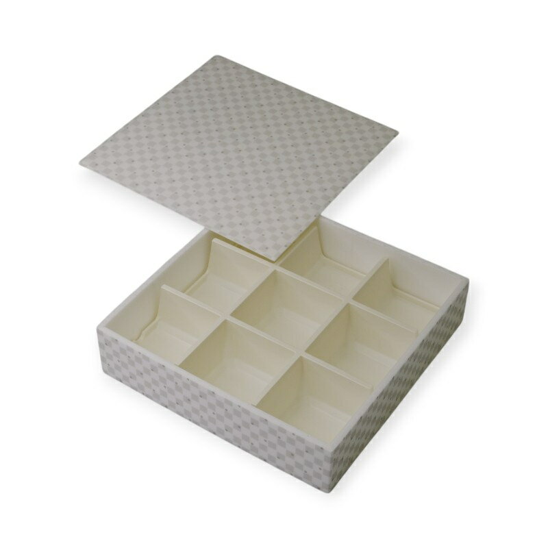 【120点】折箱 HW-65E(45) ホワイトドットCR 落蓋セット アクタ 00660639