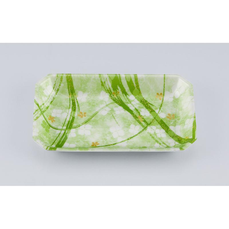 【1800点】発泡トレー V-惣菜37M よつば緑 シーピー化成 00793834