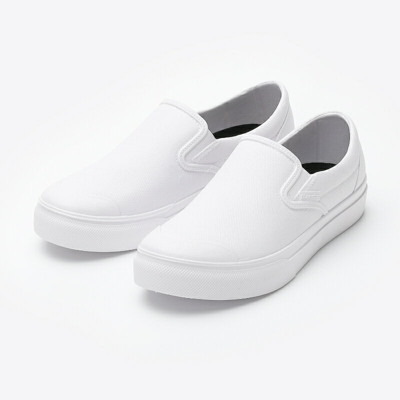 【1点】カジュアルシューズ マンダム＃56 ホワイト 25.0cm 丸五 00799265