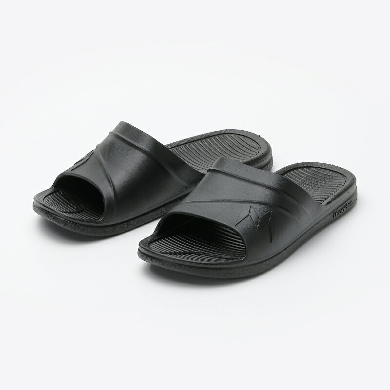 【20点】マンダムサンダル＃901 ブラック M (24.0～26.0cm) 丸五 00799362