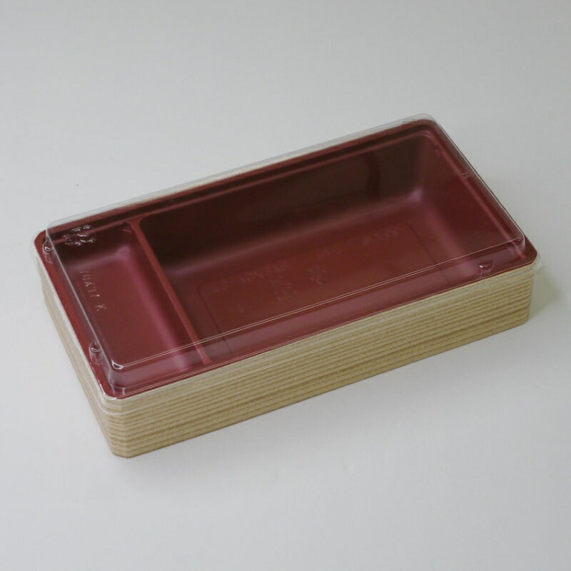 【180点】弁当容器 TS-70×37B(40) 杉 赤高蓋セット アクタ 00800071