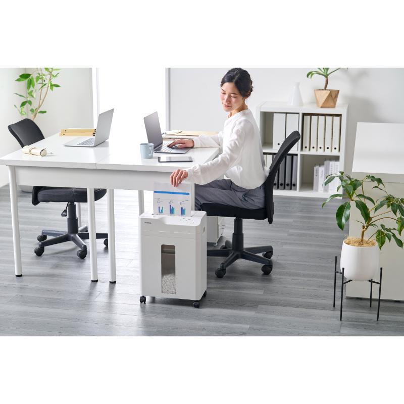 【1点】事務用品 オートフィードシュレッダーAFSB60M-W アイリスオーヤマ 00808211 3