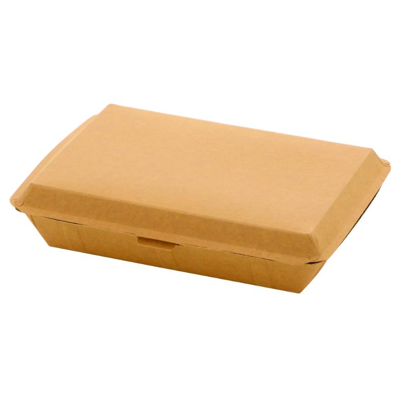 【600点】弁当容器 クラフトフードパック FP-650 シモジマ 00801744