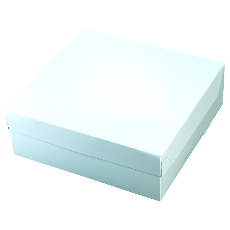 【100点】ギフト箱 カラースクエア180 ホワイト ヤマニパッケージ 00680079