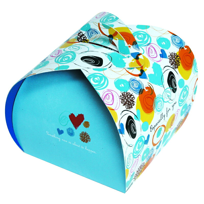 【100点】ギフト箱 バルーンBOX エスペシャリーフォーユーブルー ヤマニパッケージ 00800869 3