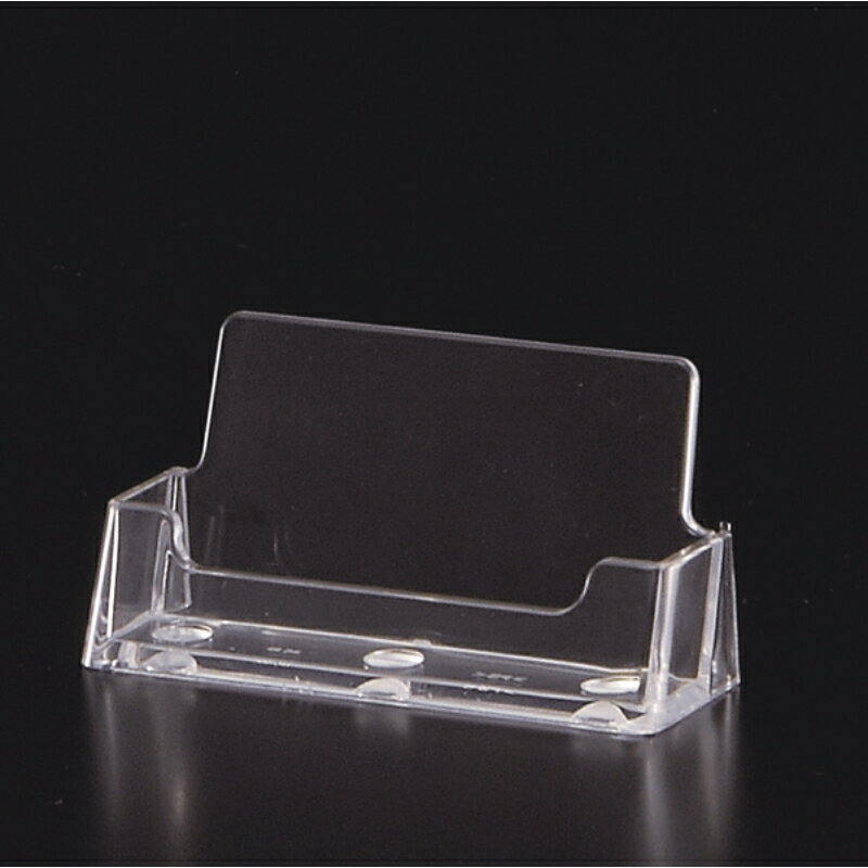 各種カタログやパンフレットをベストに活かせる透明タイプのカタログケースです。ショップカードホルダーに最適です。サイズ：101×38×52mm、[収納部]W93×D18mm材質：スチロール樹脂重量：50g原産国／製造国：中国商品コード0079...