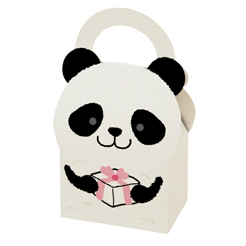 【200点】ギフト箱 アニマルBOX 子ぱんだ ヤマニパッケージ 00801207