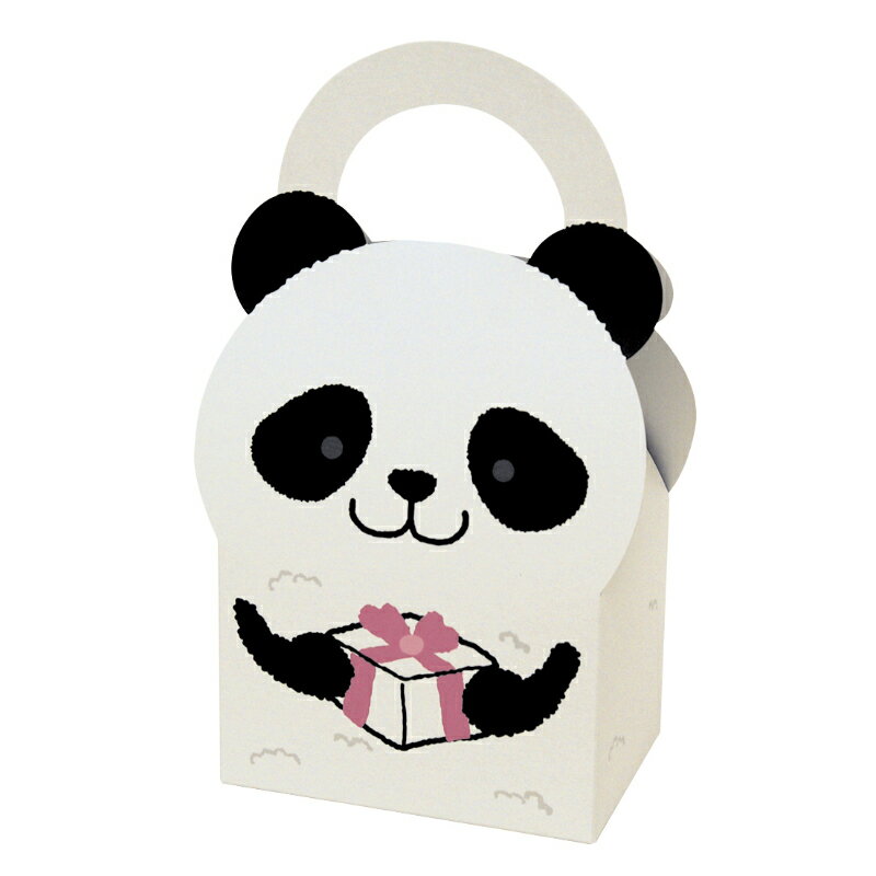 【200点】ギフト箱 アニマルBOX 親ぱんだ ヤマニパッケージ 00801211