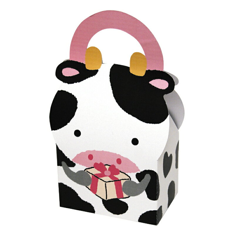 【200点】ギフト箱 アニマルBOX 親うし ヤマニパッケージ 00801212