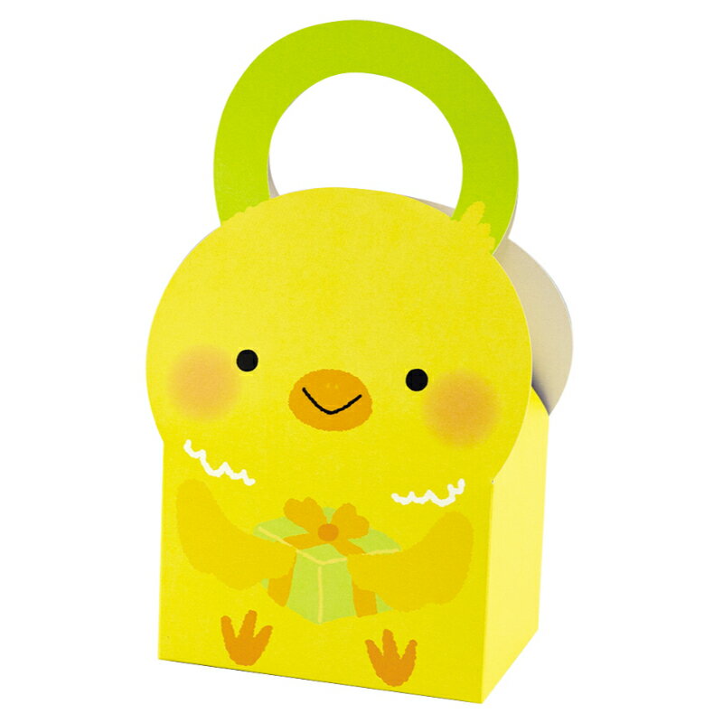 【200点】ギフト箱 アニマルBOX おっきいひよこ ヤマニパッケージ 00801218