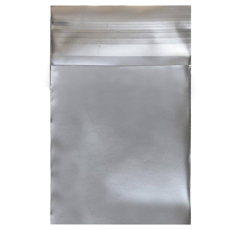 【200点】ラッピング用品 アルミ蒸着袋テープ付き 缶バッジサイズ 100枚 今村紙工 00806149