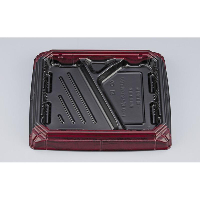 【400点】弁当容器 CBFNハカマ膳6-1 ローズW本体 シーピー化成 00806646