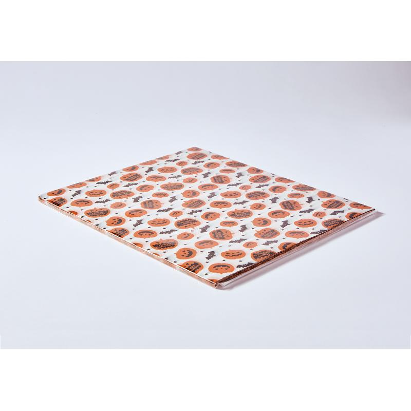 【5000点】クッキングシート XW200 ワックスペーパー(パンプキン)150×150 天満紙器 00814352