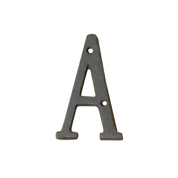 【1点】切文字 アイアンアルファベット A 友屋 00814935