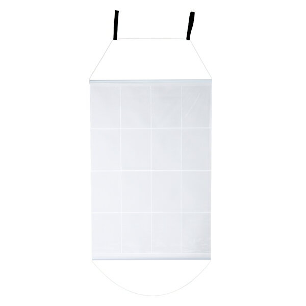 【1点】売場備品 クリアポケットPOPA4 横4×縦4 結束 友屋 00815008