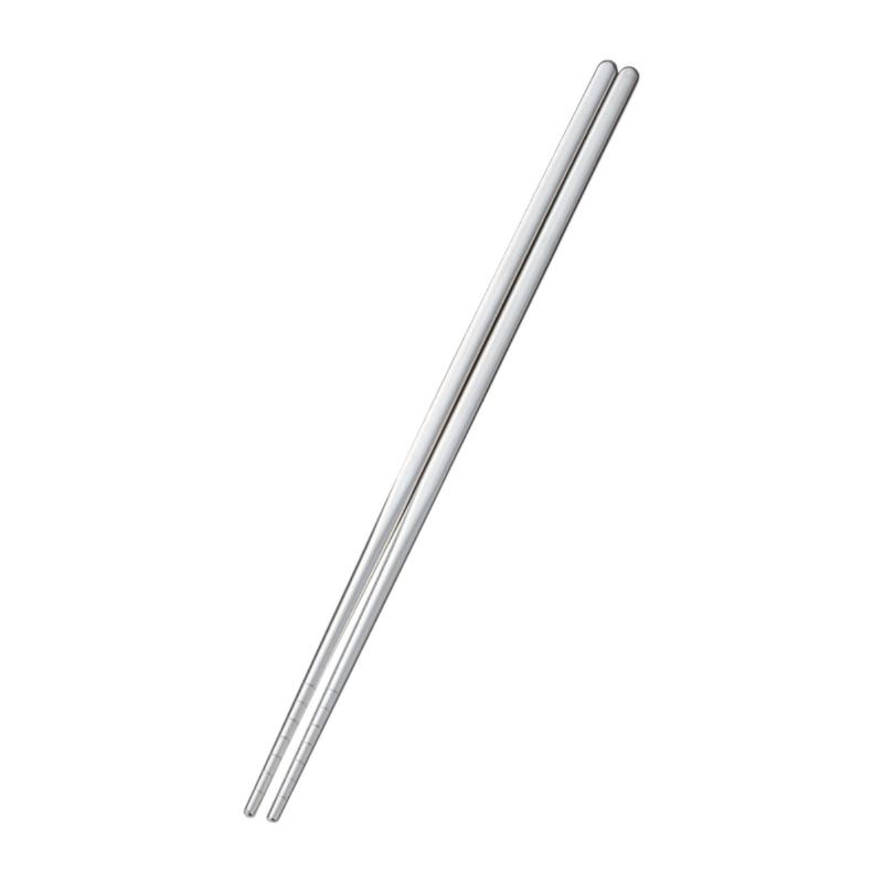 【1点】カトラリー MK 18-8 ステンレス箸 半角 20.7cm すべり止め付 トーダイ 00817848