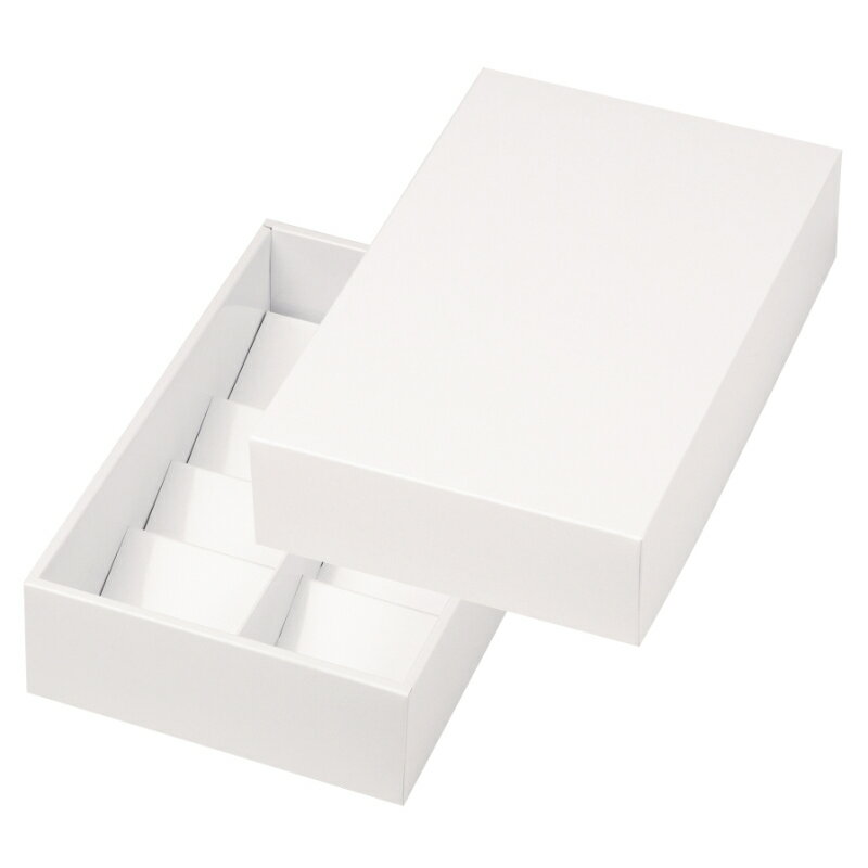 【100点】ギフト箱 グロスホワイトBOX65 10ヶ ヤマニパッケージ 00818122