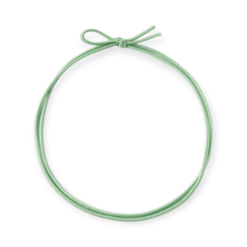 【1000点】ラッピング用品 細ゴム2重片花結び メロンME 58cm イグチ 00819579