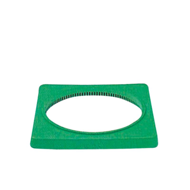 【1点】安全保安用品 コーン用ベッド(2.0kg) グリーン 友屋 00806288