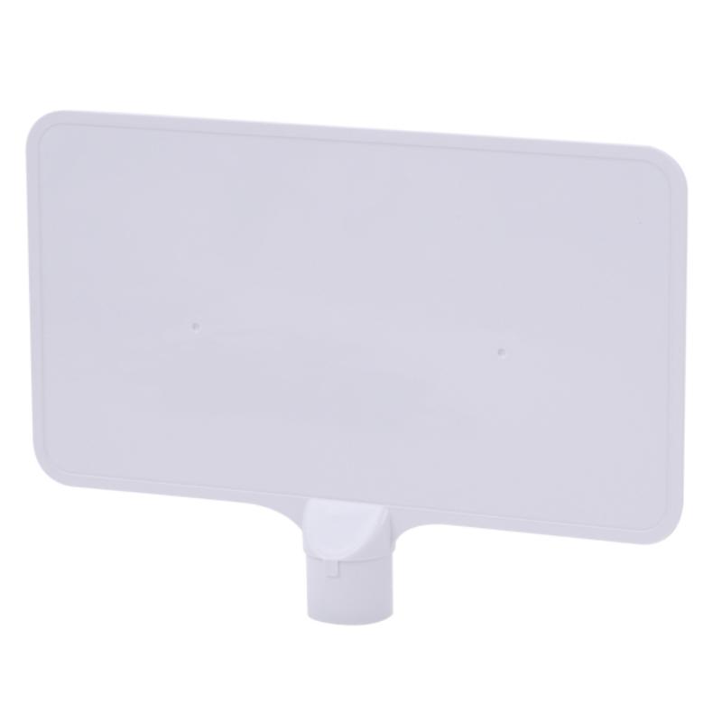 【1点】安全保安用品 サインボード無地 Y-04 (A-2付) 白/横 友屋 00806294(3.0)