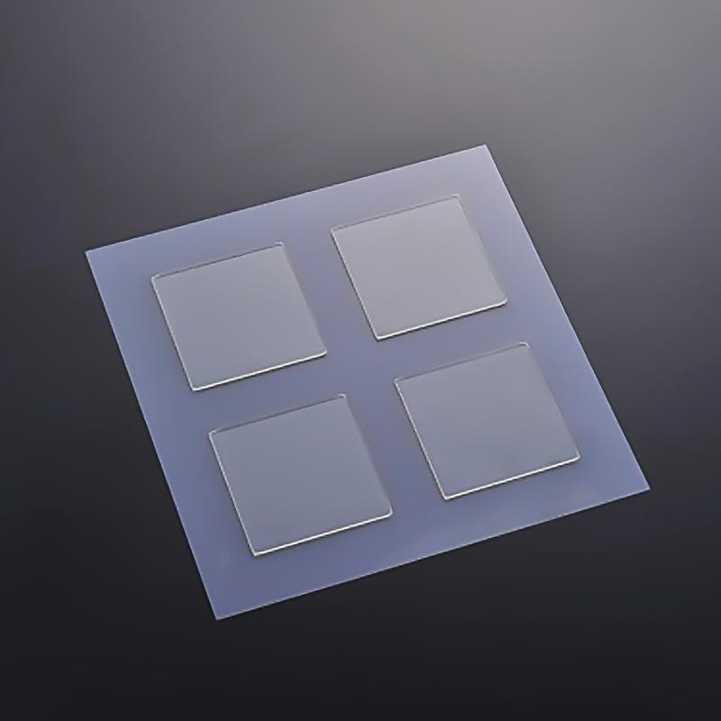 Protective Masks - 【1点】【防災】転倒防止用品 ゲルタック 角型 80×80×2.0mm 4個付 エクシール 00819370