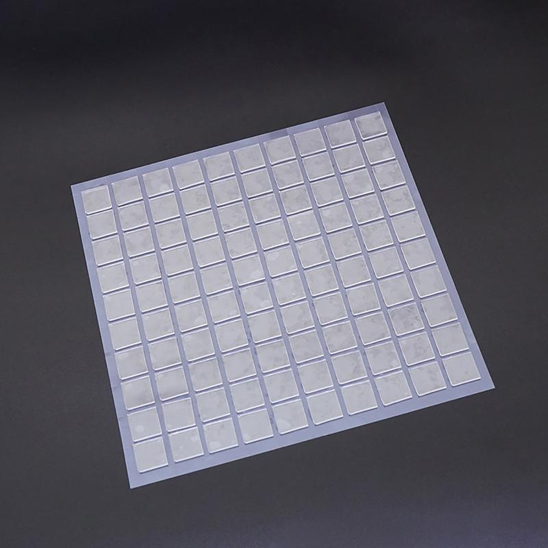 Mask - 【1点】【防災】転倒防止用品 ゲルタック 角型 20×20×2.0mm 100個付 エクシール 00819395