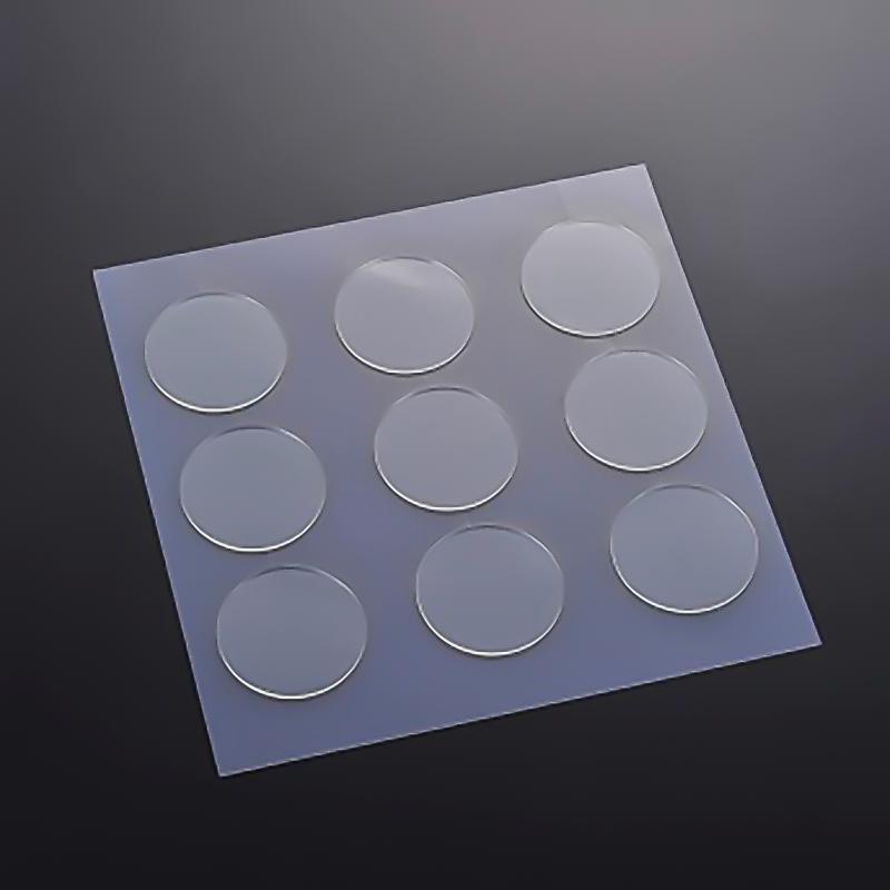【1点】【防災】転倒防止用品 ゲルタック 丸型 φ60×2.0mm 9個付 エクシール 00819417